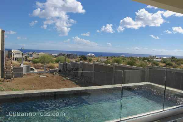 Flic en Flac location bas de villa neuve 